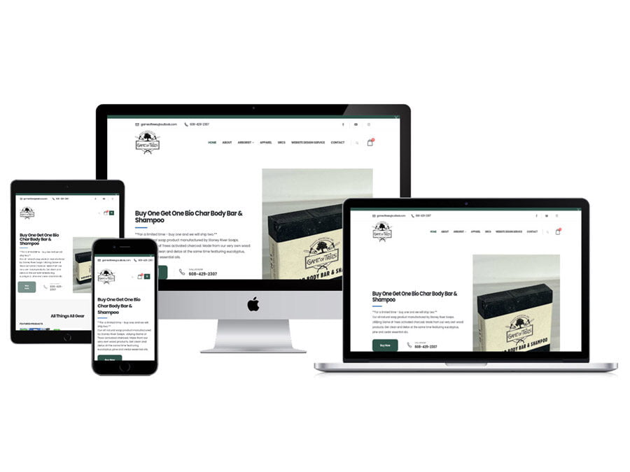 Game of Trees Website Design